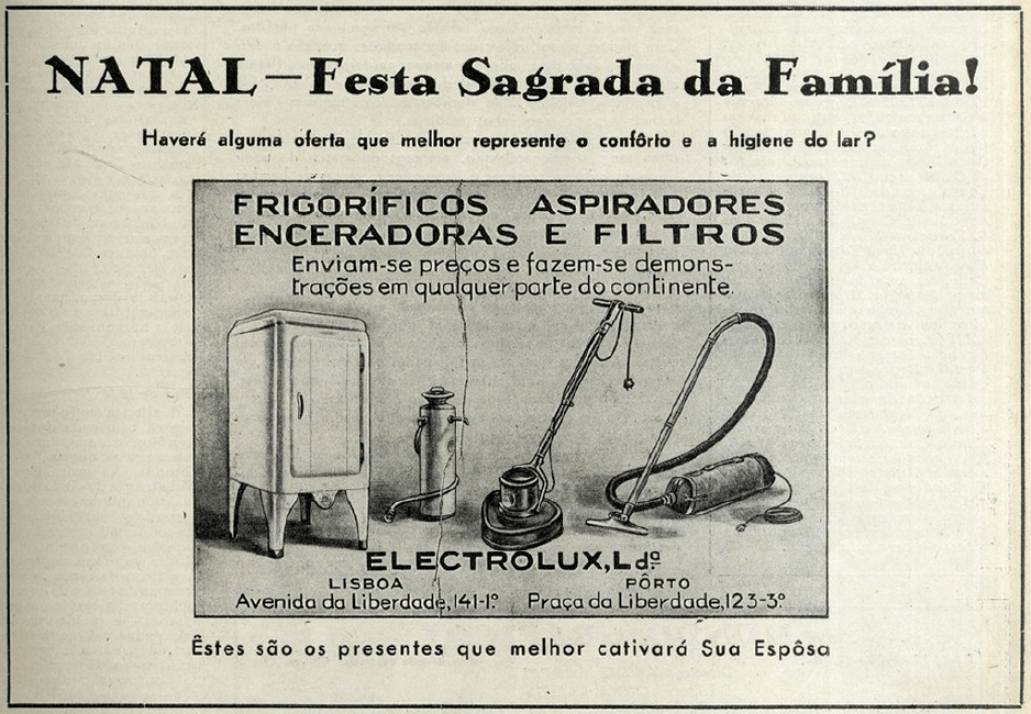 (5) Pela imprensa: homens, não se atrevam a oferecer estes utensílios às vossas mulheres!