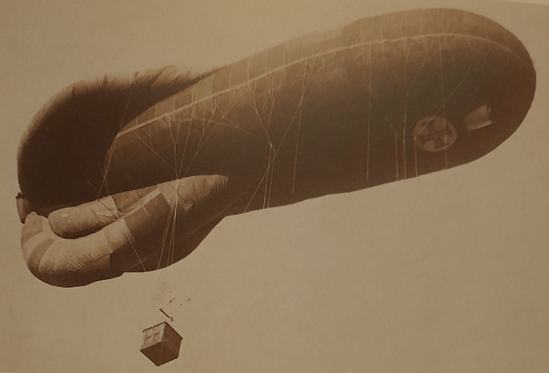 Ir à guerra com pombos e&nbsp;balões